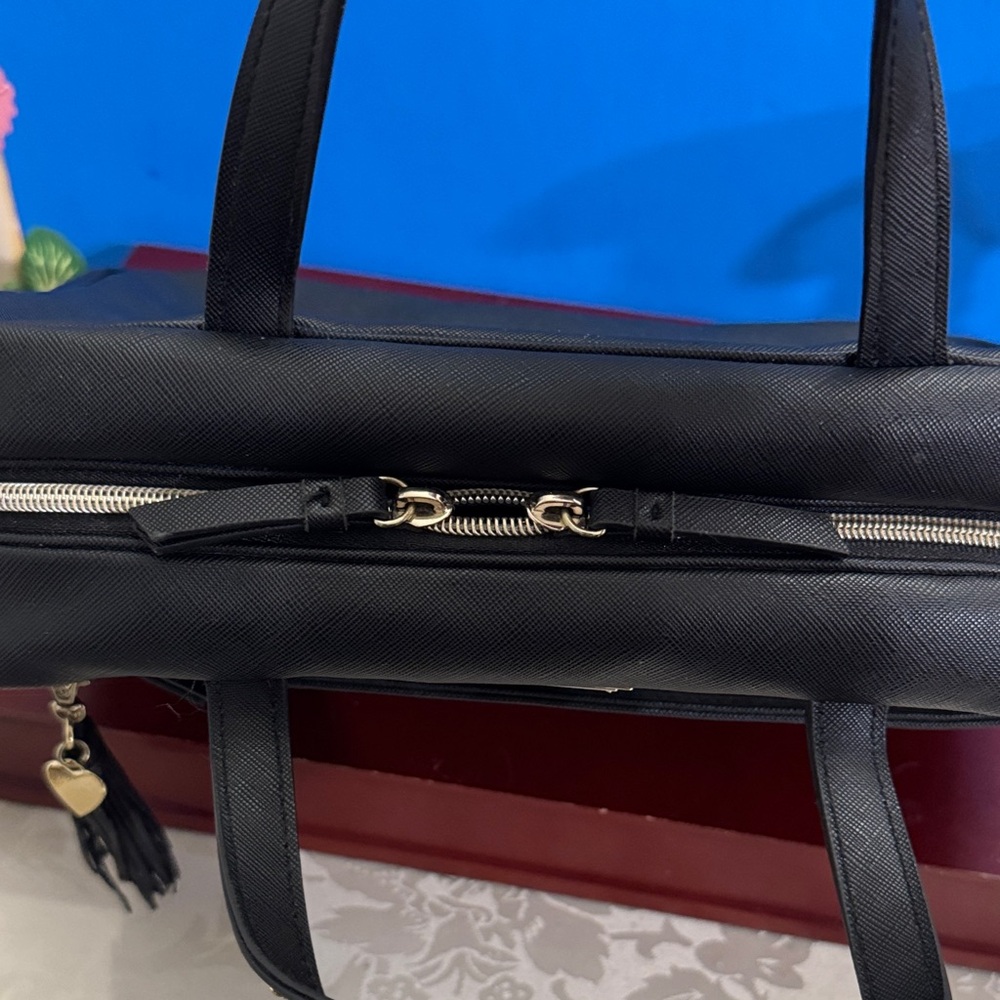 Victoria's Secret Black Studded Tote - Picture 5 of 9